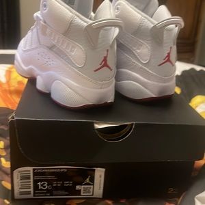 Jordan’s (6rings) Size 13c Brand new NEVER worn